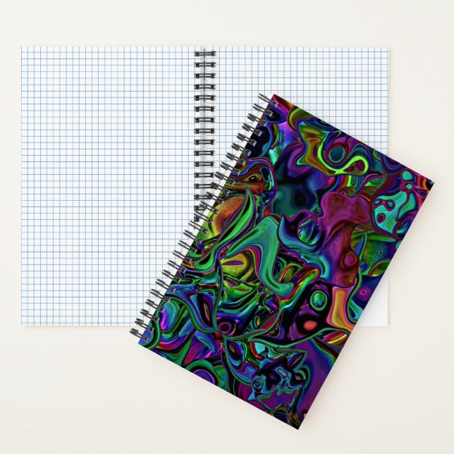 Brain Melt Notebook Notizbuch (Innen)