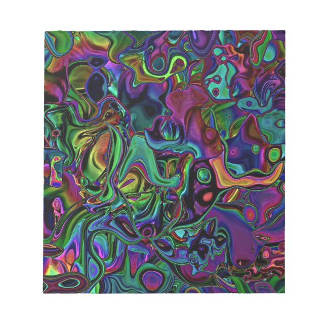 Brain Melt Notizblock (Vorderseite)