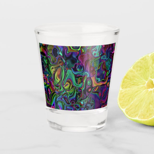 Brain Melt Schnapsglas (Vorderseite)