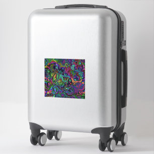 Brain Melt Sticker