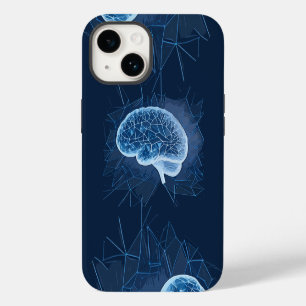 Brain Network Illustration - Neuronales Netzwerk iPhone 14 Hülle
