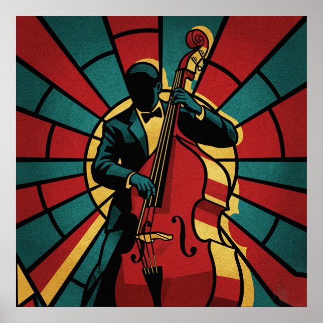 Brain Over Brawn Monkey Poster Funny Gym Nerd Wall (Vorne)