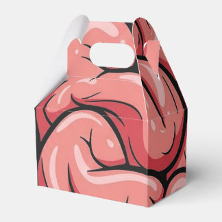 Brain Pattern Favor Box Geschenkschachtel