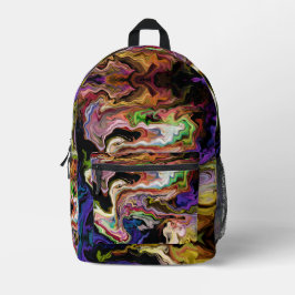 Brain Porridge in Abstrakt Bedruckter Rucksack