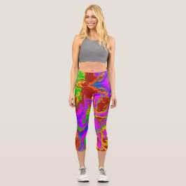Brain Porridge in Abstrakt Capri Leggings