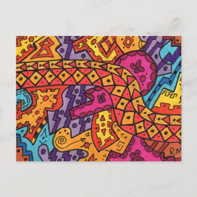 Brain Terrain #17 Postkarte (Vorderseite)
