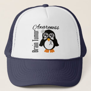 Brain Tumor Awareness Penguin Truckerkappe