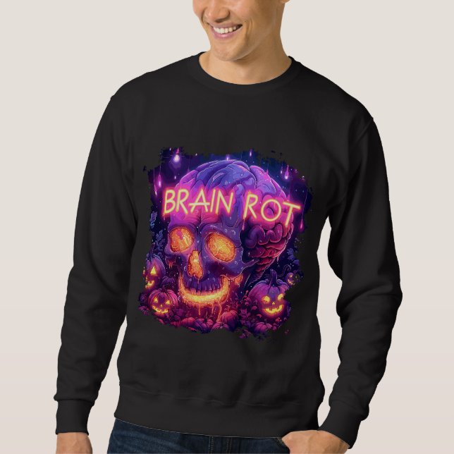 Braindrot | ExDesigner | Halloween Sweatshirt (Vorderseite)