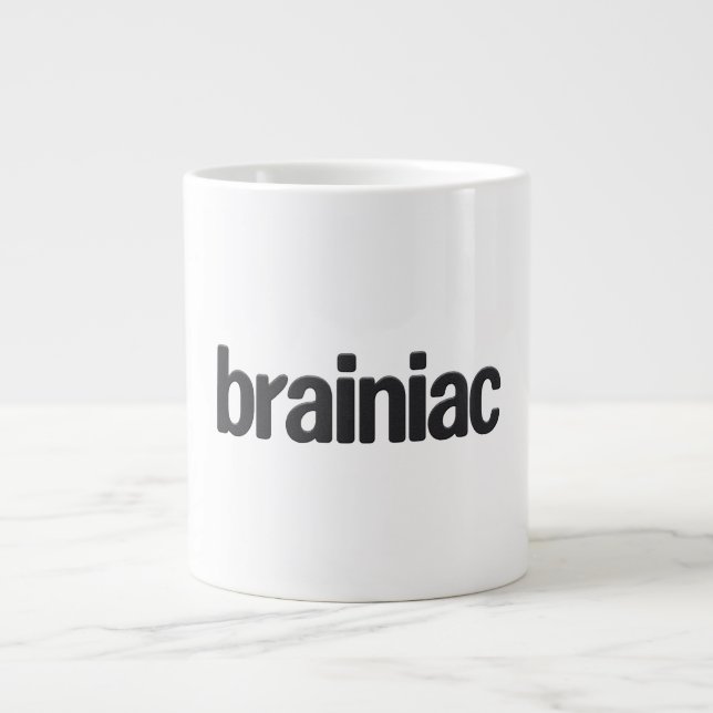 Brainia Jumbo-Tasse (Vorderseite)