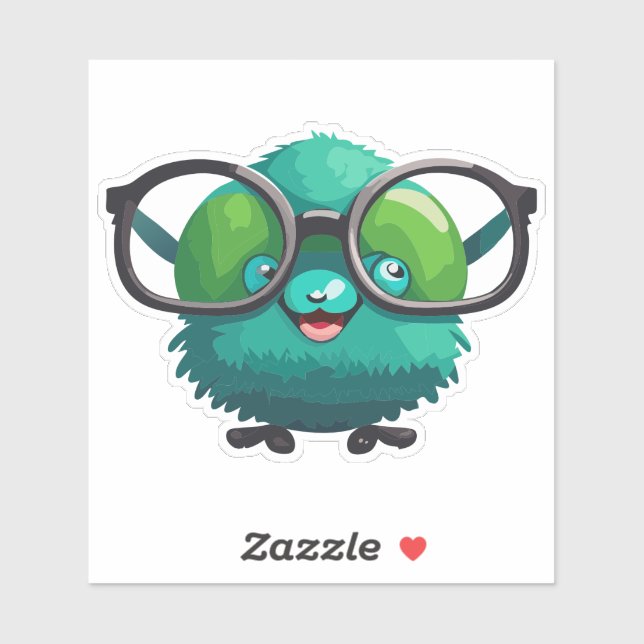 Brainiac Mole Silencieux Avec Sticker De Lunettes (Feuille)