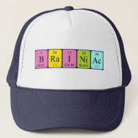 Brainiac Periodensystem-Namenhut
