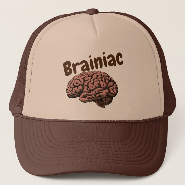 Brainiac Trucker Hat Truckerkappe (Vorderseite)