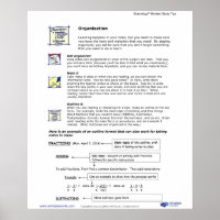 Brainology® Poster4: Organisation