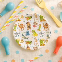 Brainrot Meme Birthday Party Pappteller