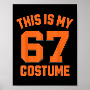Brainrot Meme Jungen Kinder 67 Das ist mein Hallow Poster