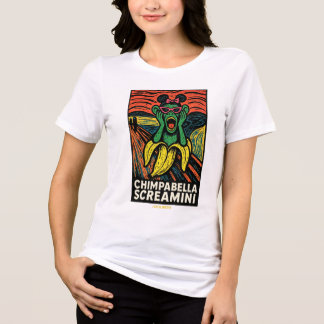 Brainrot POP Chimpabella Screamini Tri-Blend Shirt