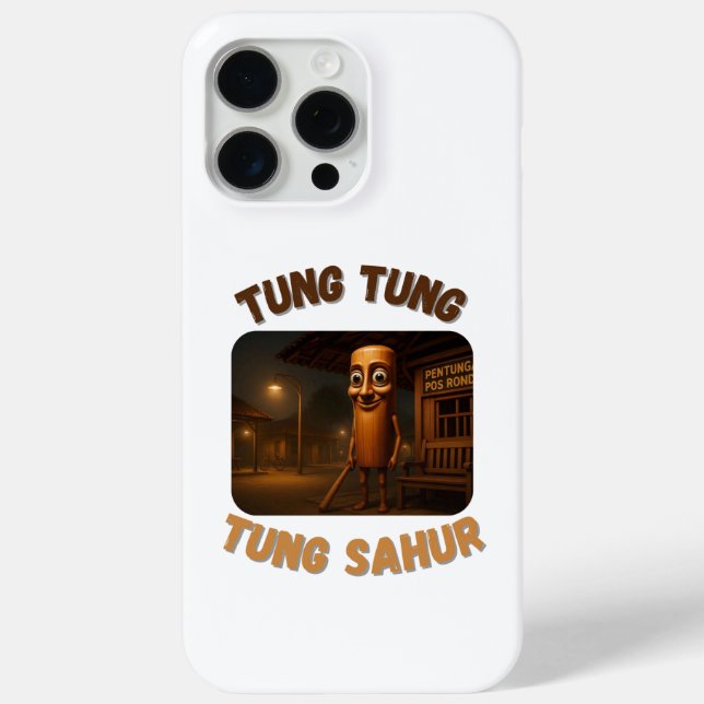 BrainRots Tung Tung Tung Sahur  Case-Mate iPhone Hülle (Rückseite)