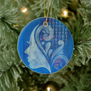 Brains & Bytes Keramik Ornament