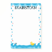 Brainstorm Post-it Notizen