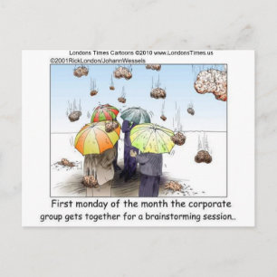 Brainstorming Session Funny T-Shirts Tasse Karten