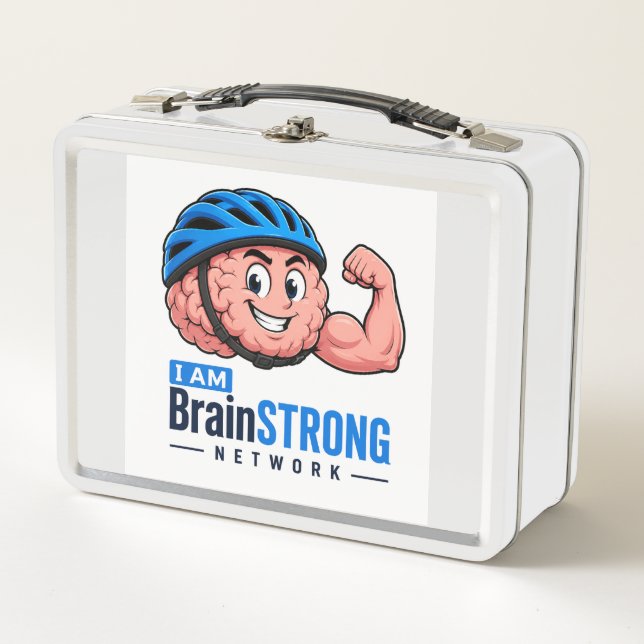 BrainSTRONG Netzwerk Lunchbox (Vorderseite)