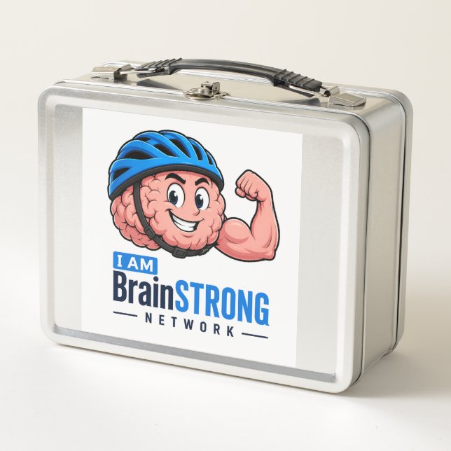 BrainSTRONG Netzwerk Lunchbox (Vorderseite)