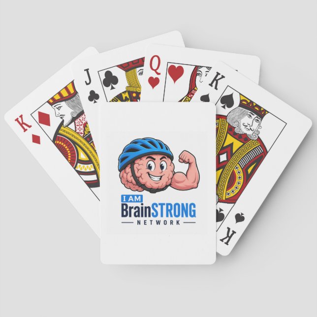 BrainSTRONG-Netzwerkkarten Spielkarten (Rückseite)