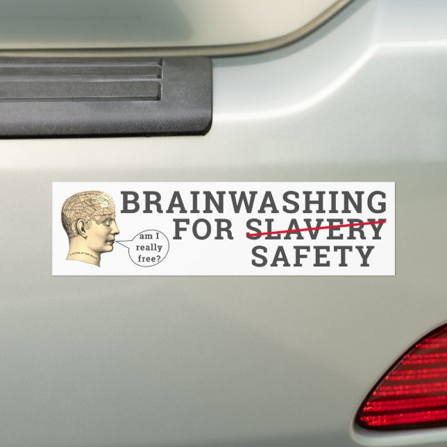 Brainwashing Autoaufkleber (Auf Auto)