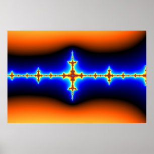 Brainwave - Fraktal Poster
