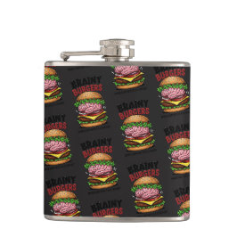 Brainy Burgers Flask Flachmann