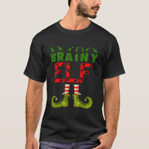Brainy Elf Funny Group Matching Family Pajamas für T-Shirt