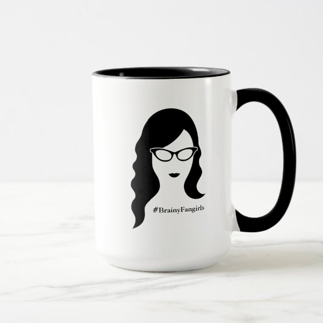 Brainy Fangirls Tasse (Rechts)