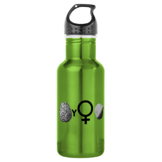 Brainy Girls Rock! Edelstahlflasche