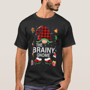 Brainy Gnome Buffalo Kariert Matching Family Chris T-Shirt