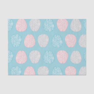 Brainy Pastellmuster (fantastische Pastellgehirne) Seidenpapier
