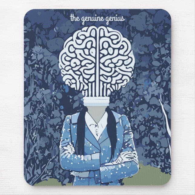 Brainy Person Mousepad (Vorne)