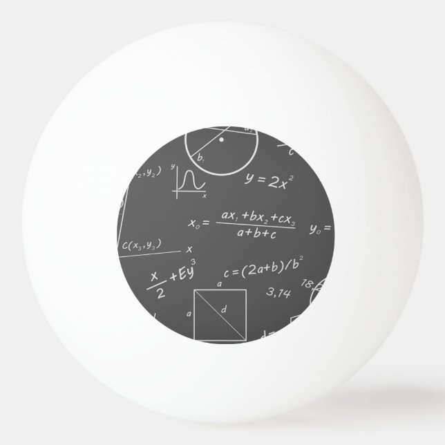Brainy Pong Drei-Sterne-Ball Tischtennisball (Vorderseite)