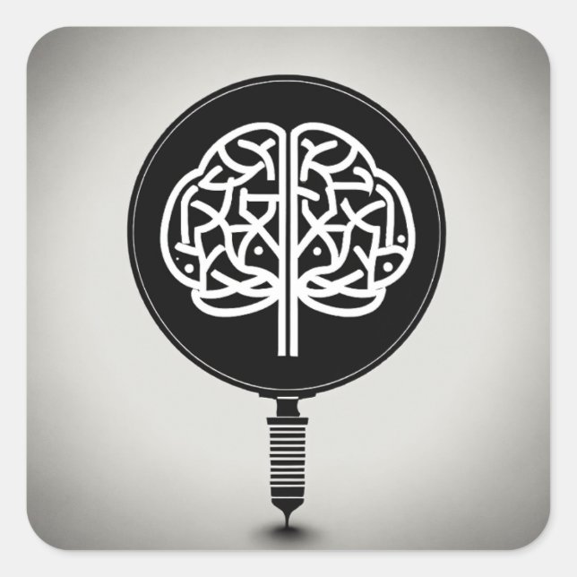 "Brainy Stickers for Smart Mind" (Vorderseite)