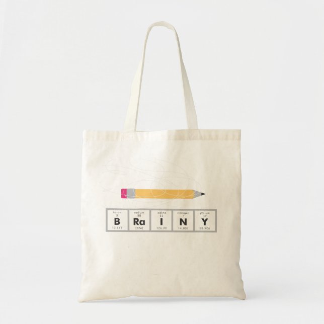 Brainy Taschen-und Buch-Tasche Tragetasche (Vorne)