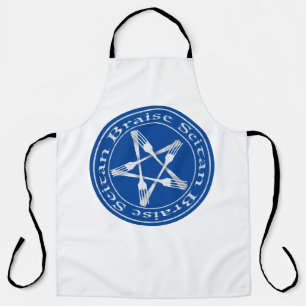 Braise Seitan Vegan Pentagram (Lichtversion) Schürze