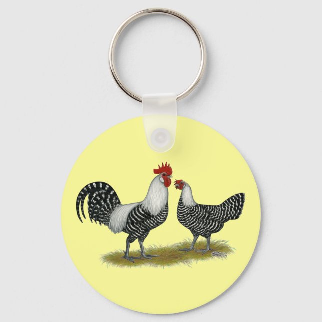Brakel Chickens Schlüsselanhänger (Vorderseite)