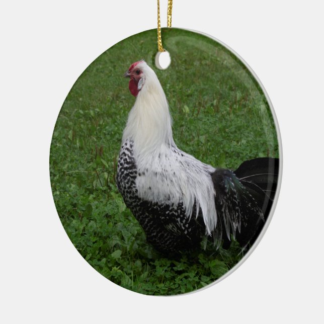 Brakel Hahn Keramik Ornament (Links)