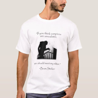 Bram Stoker - Dracula - Moderne Fehlzitate T-Shirt