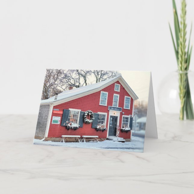 Bramhall Country Store Chiltonville MA Karte (Vorderseite)