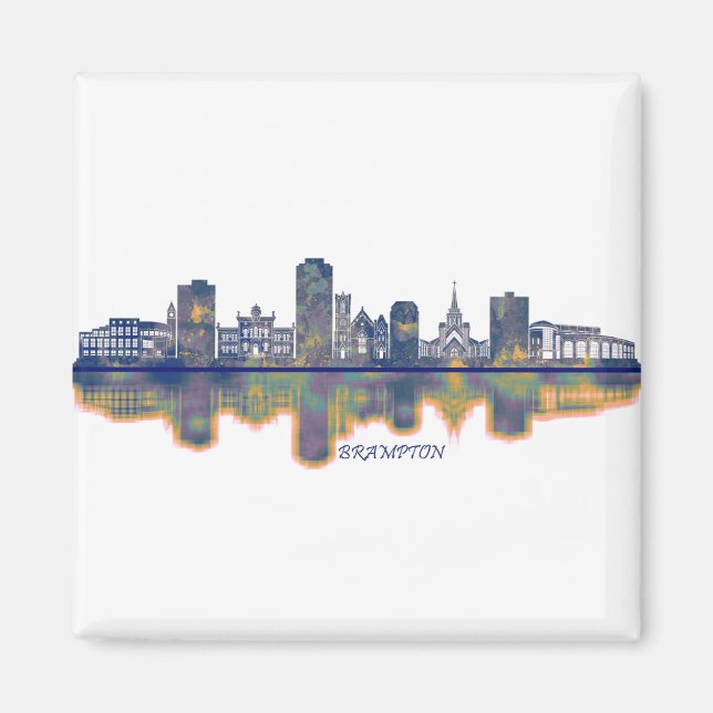Brampton Skyline Magnet (Vorne)