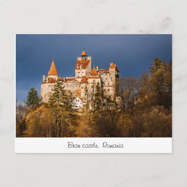Bran Burg Rumänien Postkarte (Vorderseite)