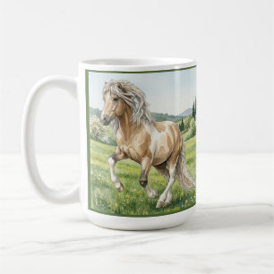 Brana Pinto Palomino Isländische Aquarellmalerei Kaffeetasse