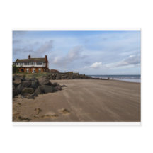 Brancaster Beach North Norfolk Postkarte