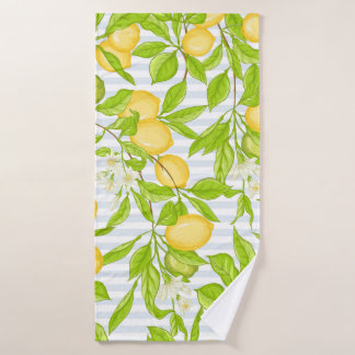 Branche de citronnier : Motif sans fil