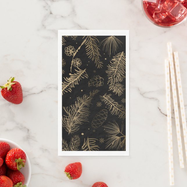 Branchen und Kiefer 2 Serviette (Beispiel)